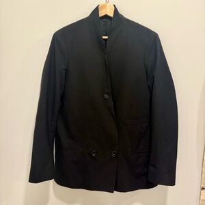 Lemaire women’s black wool blazer, size 40